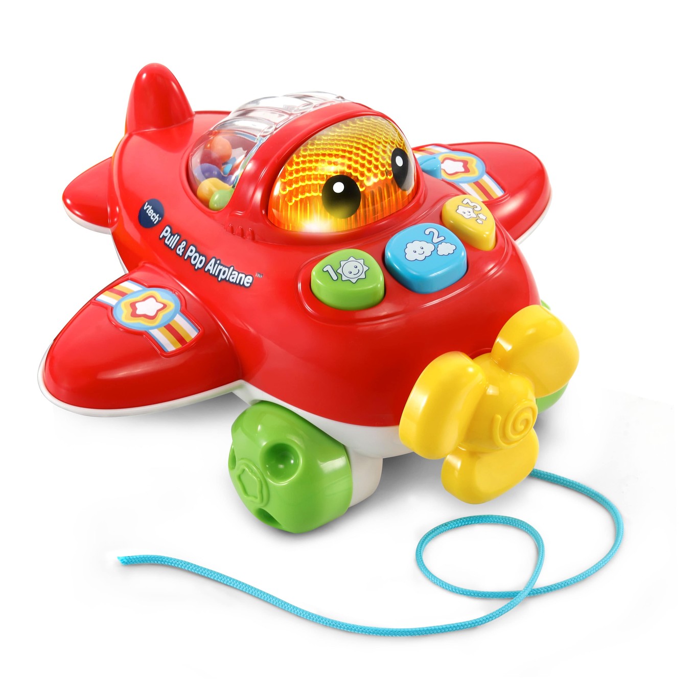 Pull & Pop Airplane™ Infant Learning VTech Toys Canada